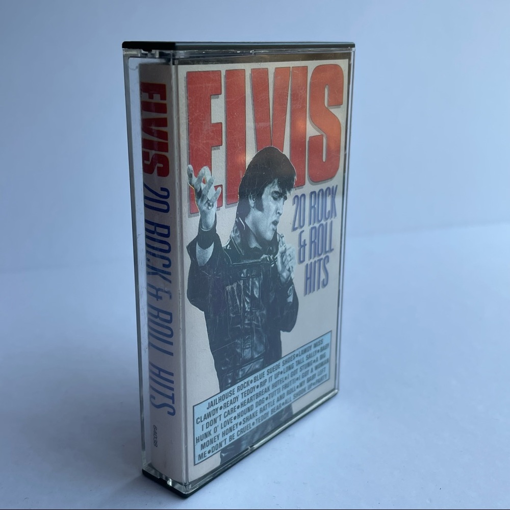 Elvis 20 Rock and Roll Hits Vintage Cassette